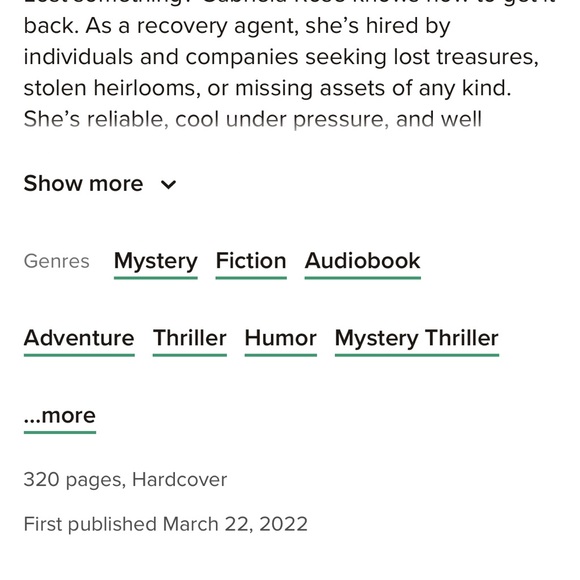 The recovery agent mystery thriller by Janet evanovich - Picture 3 of 9